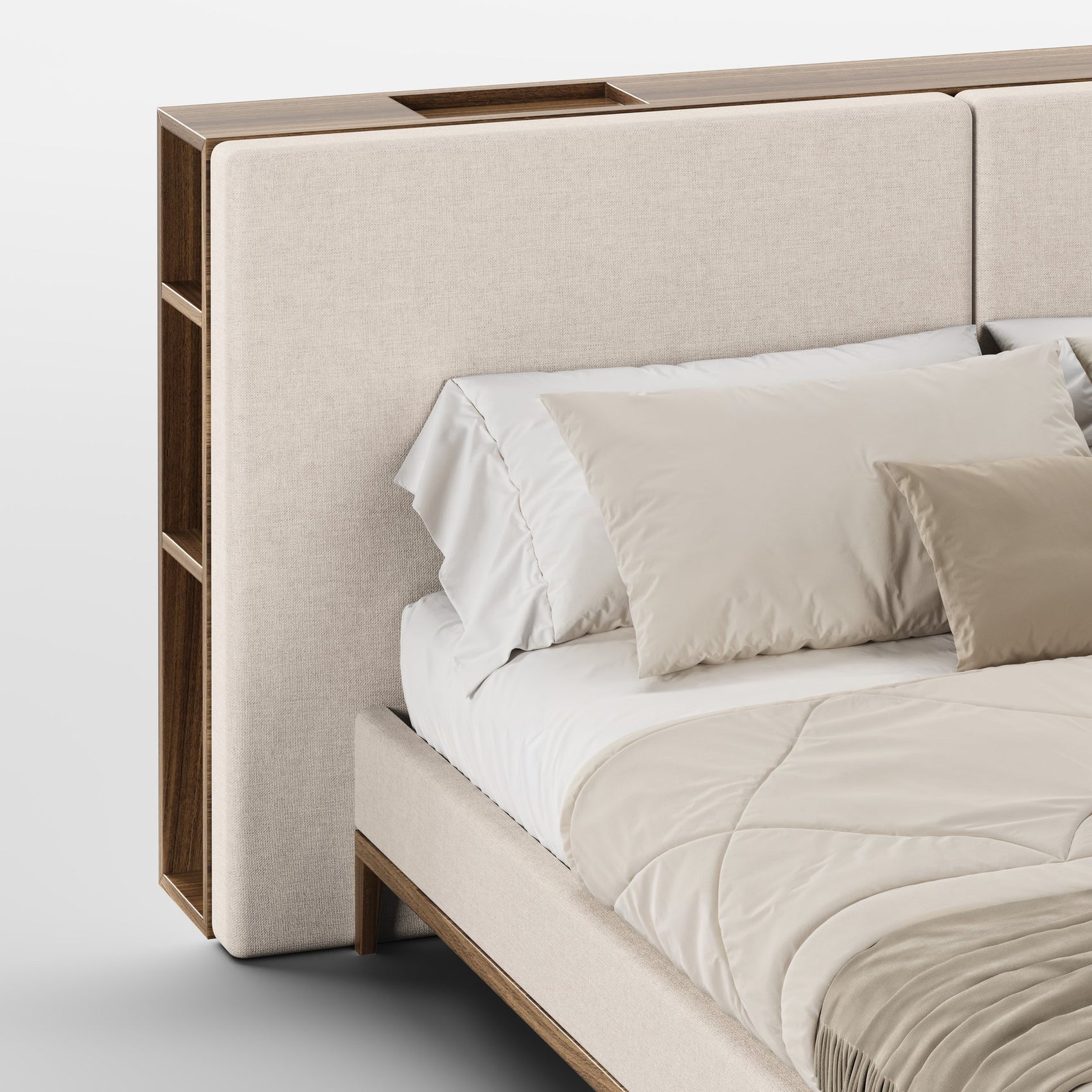 FRAME (Madeira Eucalipto Fumado · Beige)