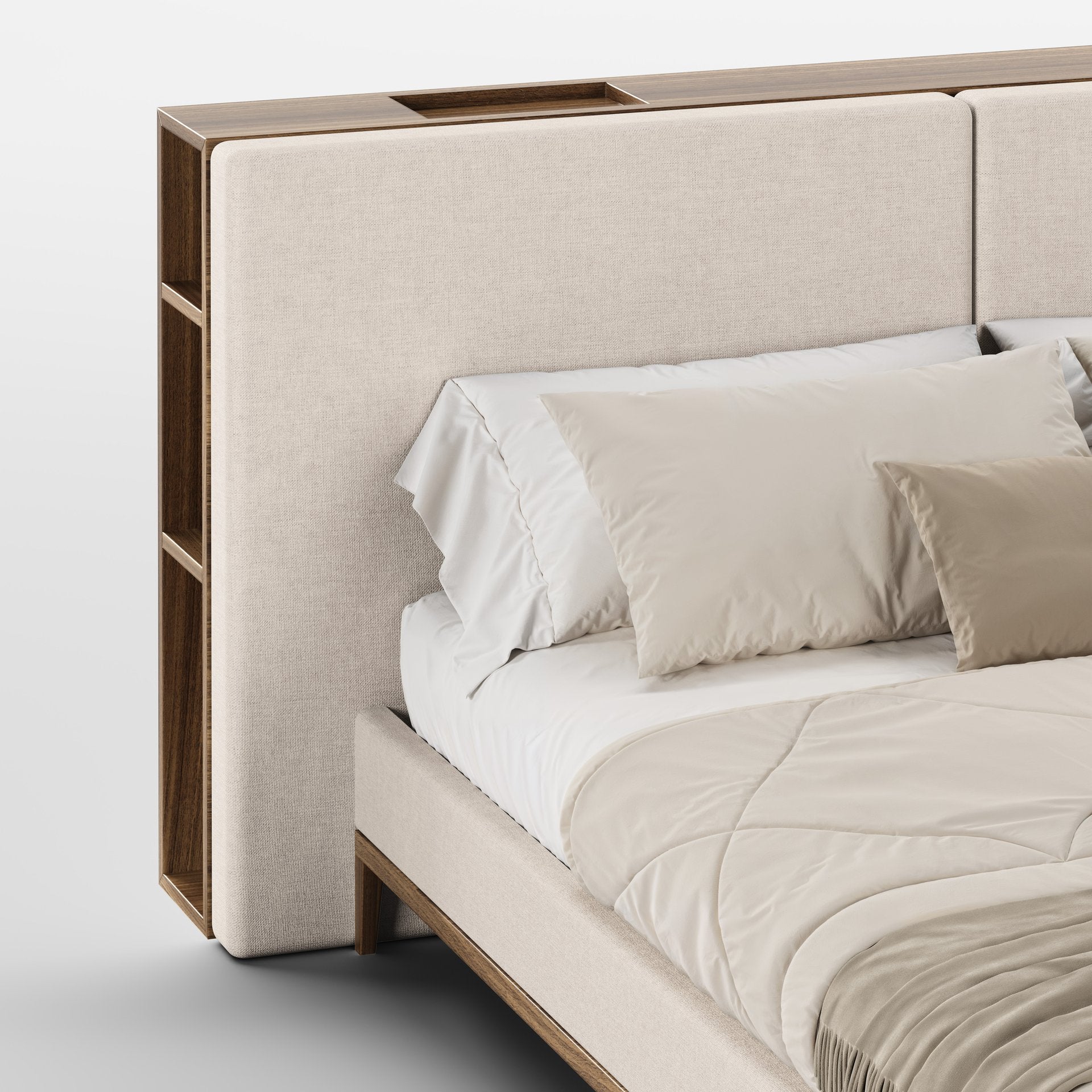 FRAME (Madeira Eucalipto Fumado · Beige)