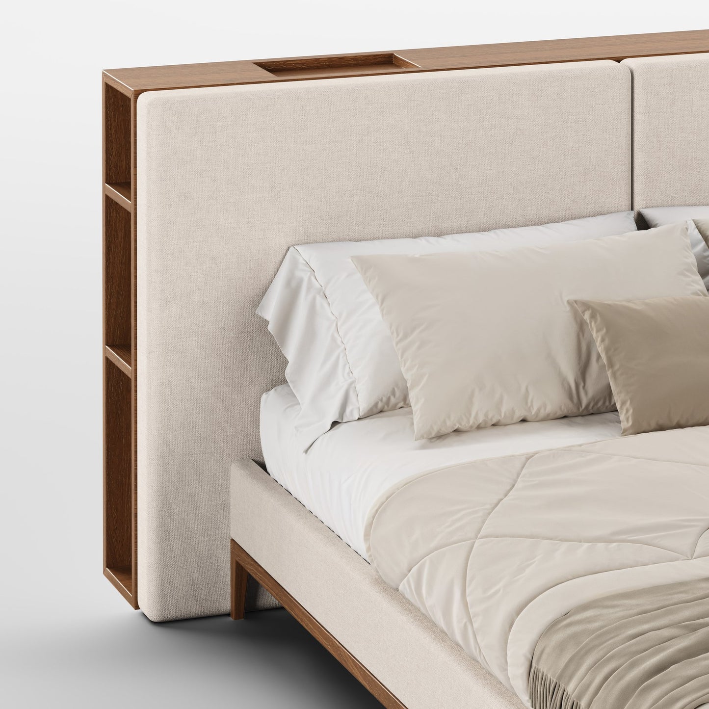 FRAME (Madeira Nogueira · Beige)
