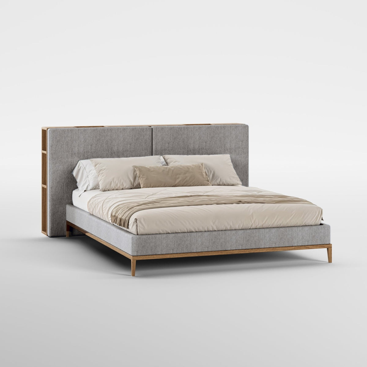 FRAME (Madeira Carvalho · Taupe)