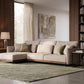 SLIM com chaise e braços numa sala, ao centro