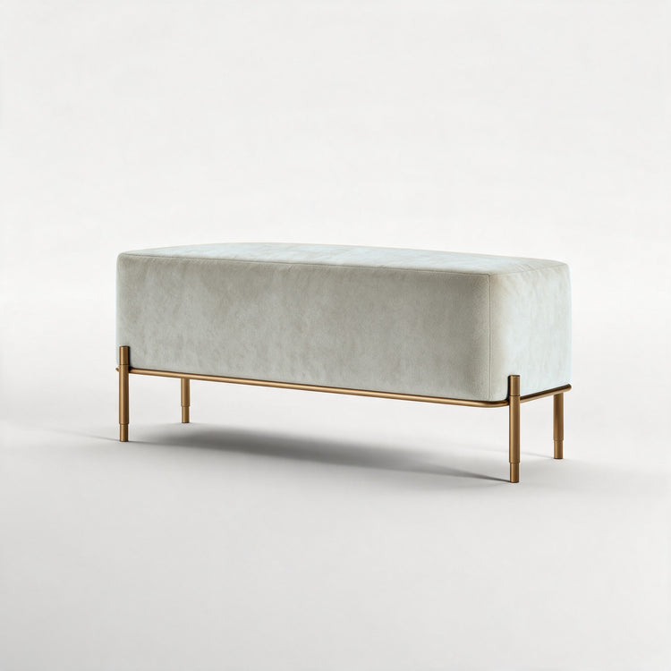 EDEN (Dourado Escovado Mate · Aqua Sky)