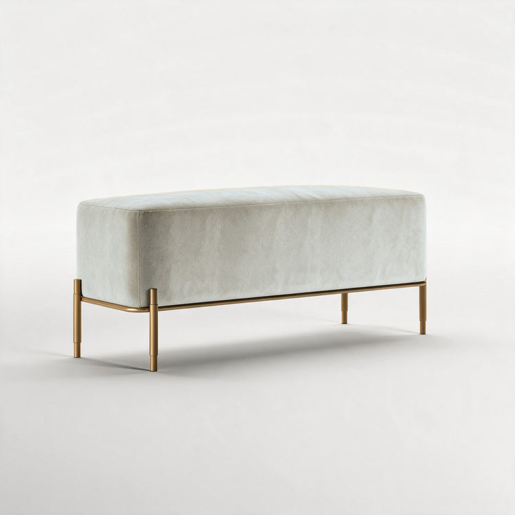 EDEN (Dourado Escovado Mate · Aqua Sky)
