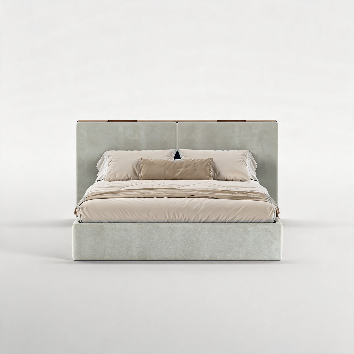 FRAME SOMMIER (Madeira Nogueira · Aqua Sky)
