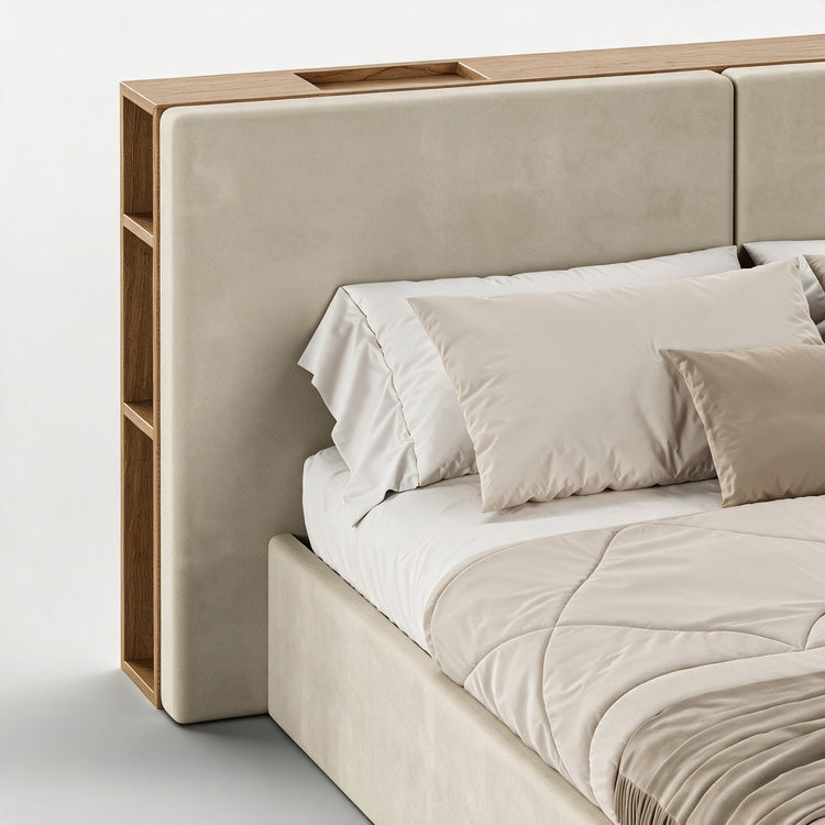 FRAME SOMMIER (Madeira Carvalho · Aqua Soft)