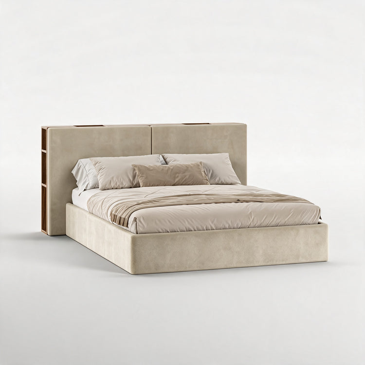 FRAME SOMMIER (Madeira Eucalipto Fumado · Aqua Soft)