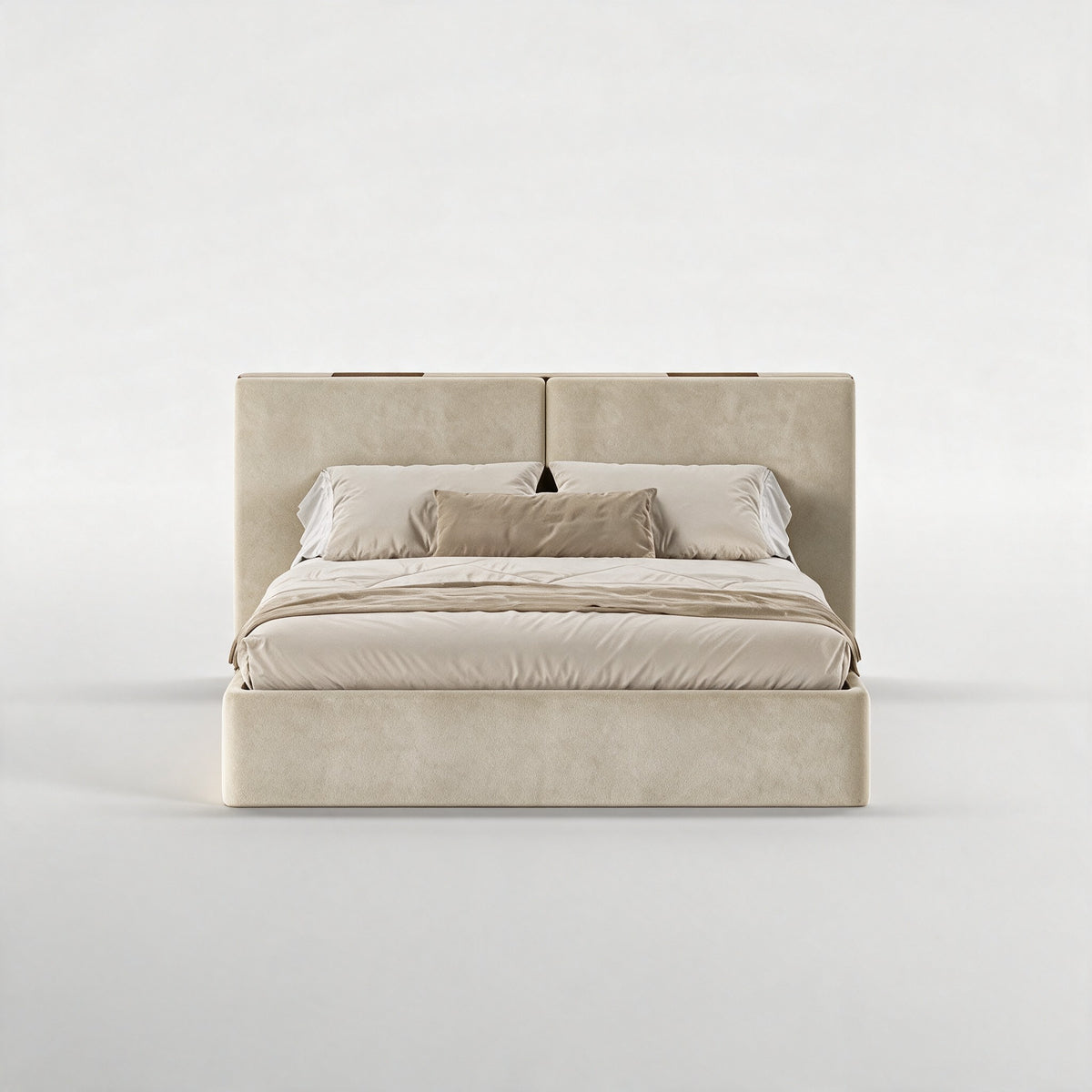 FRAME SOMMIER (Madeira Eucalipto Fumado · Aqua Soft)