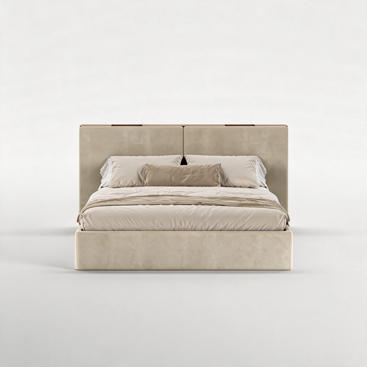 FRAME SOMMIER (Madeira Nogueira · Aqua Soft)