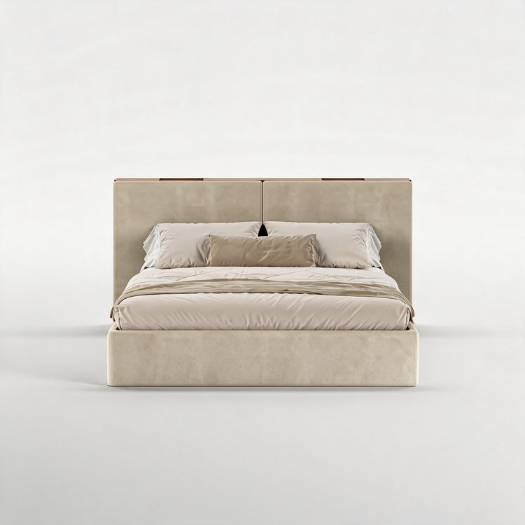 FRAME SOMMIER (Madeira Nogueira · Aqua Soft)