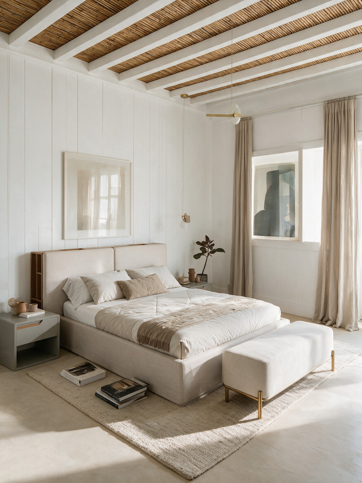 Quarto com a FRAME e a CALM