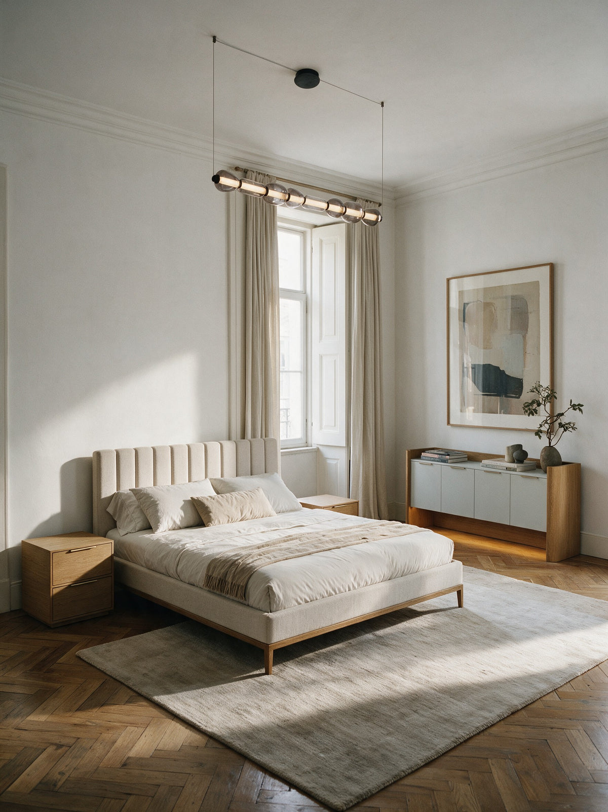 Quarto com a ECHO e a FORM WOOD