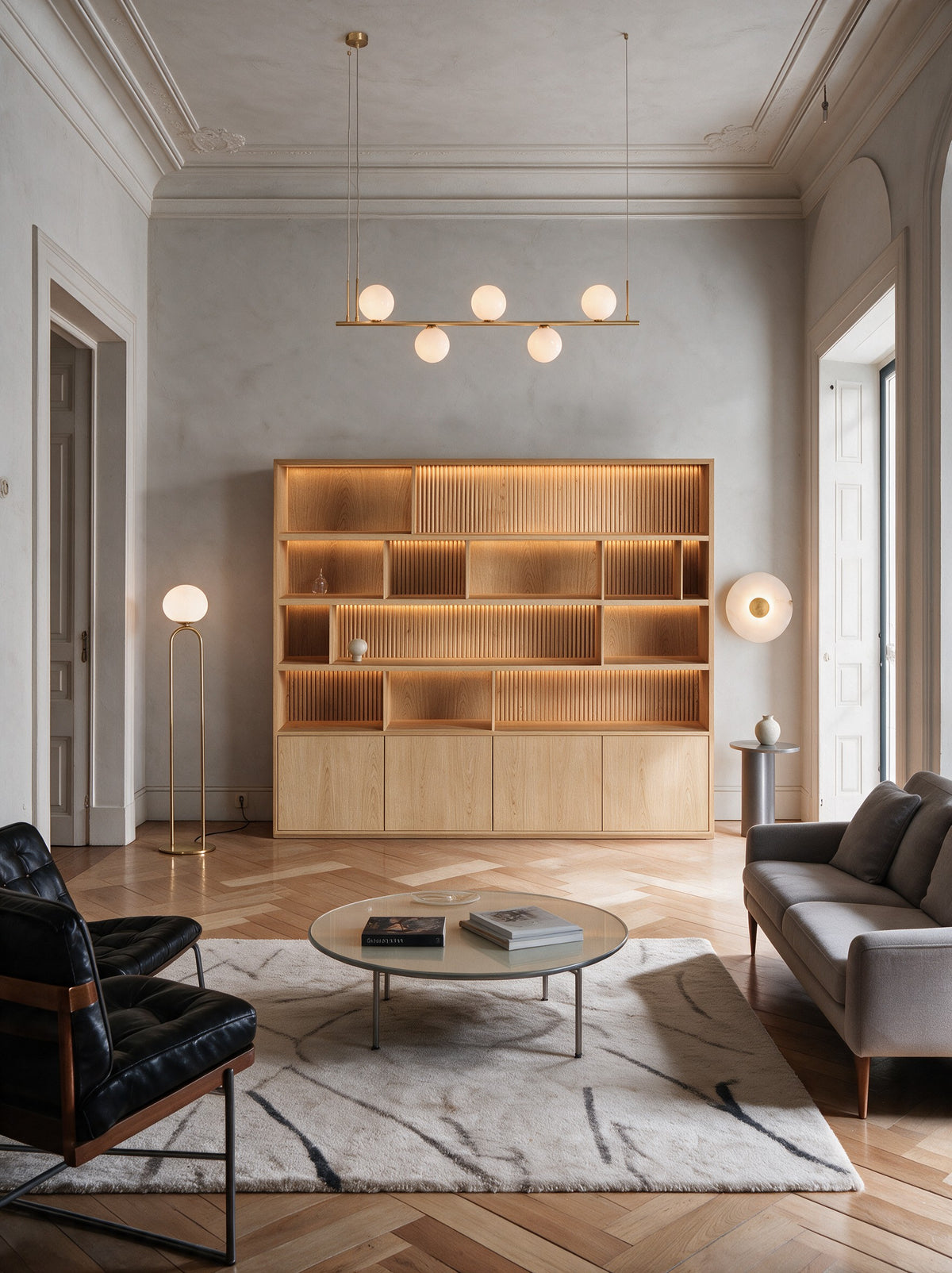 Sala com a VETRA e a PÉROLA
