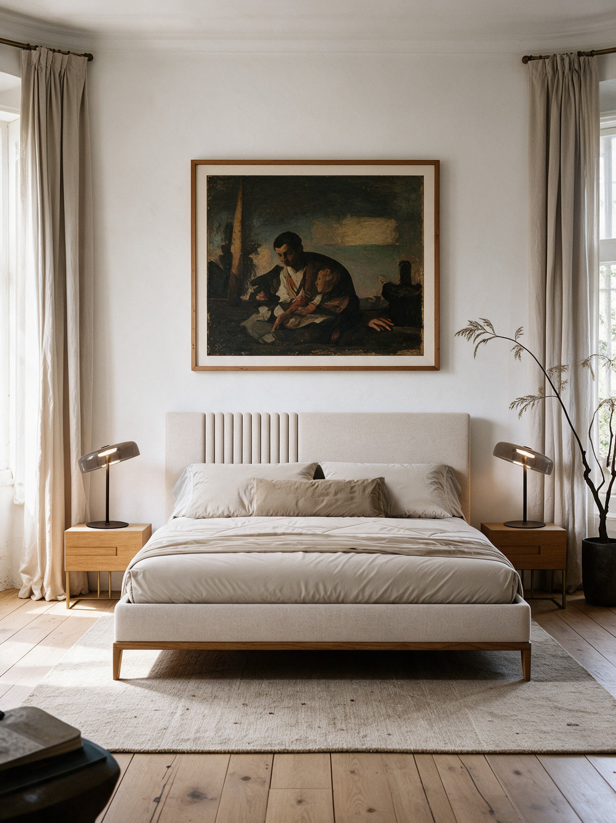 Quarto com a BREEZE e o ÉBANO