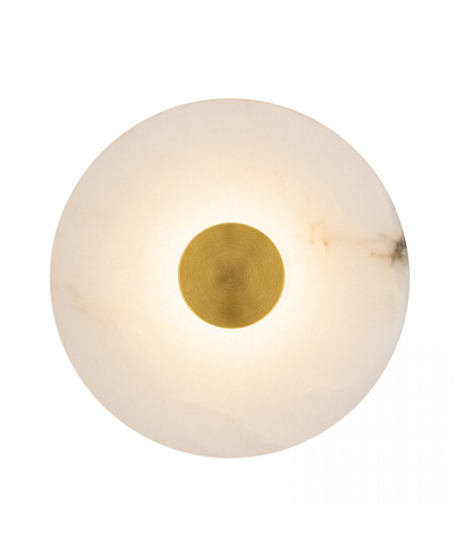 LINHO - Alabaster / Brass