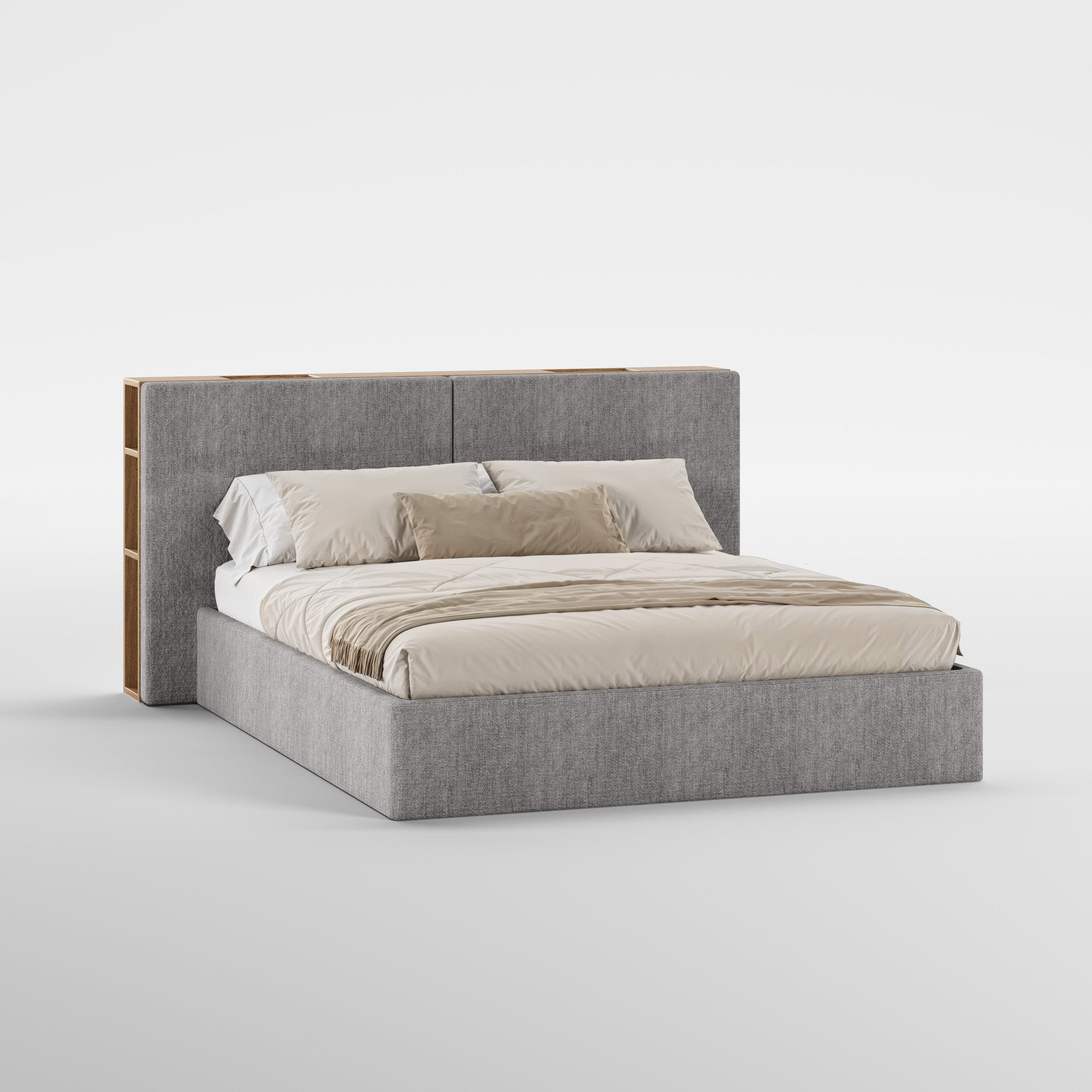 FRAME SOMMIER (Madeira Carvalho · Taupe)