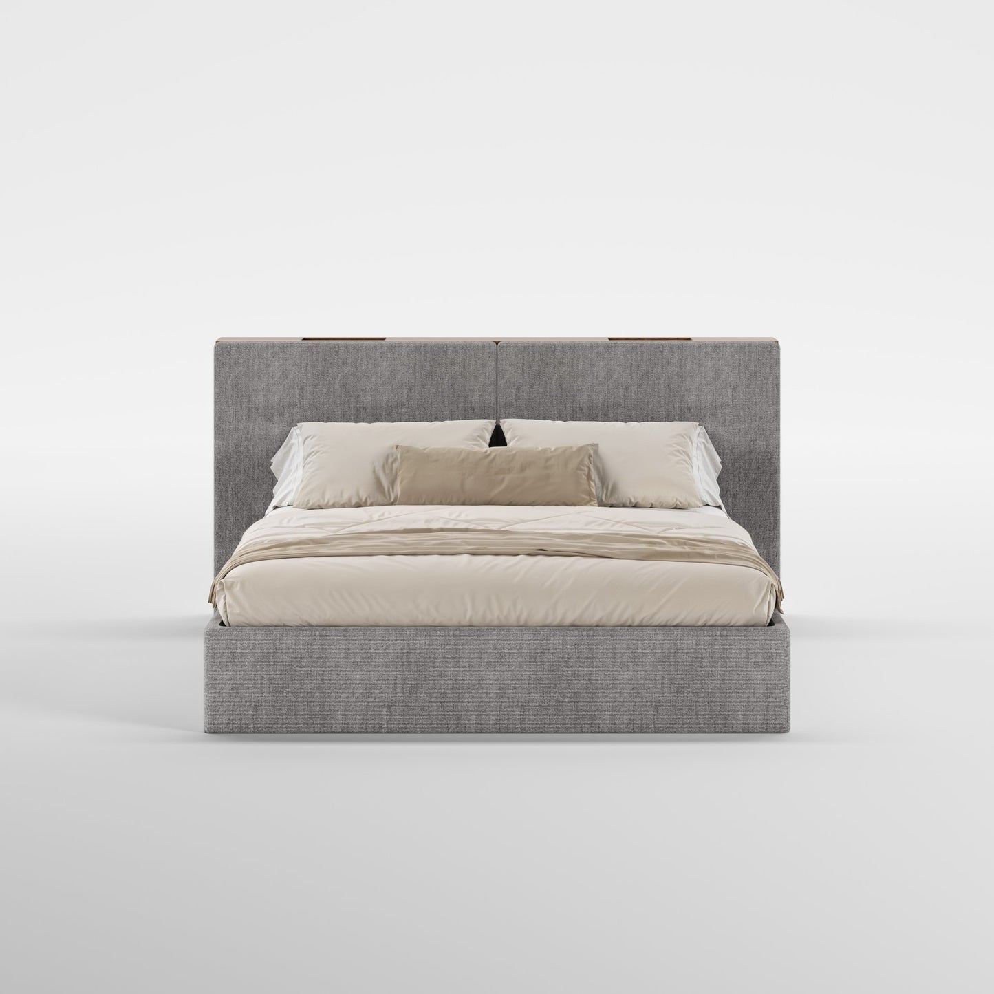 FRAME SOMMIER (Madeira Eucalipto Fumado · Taupe)