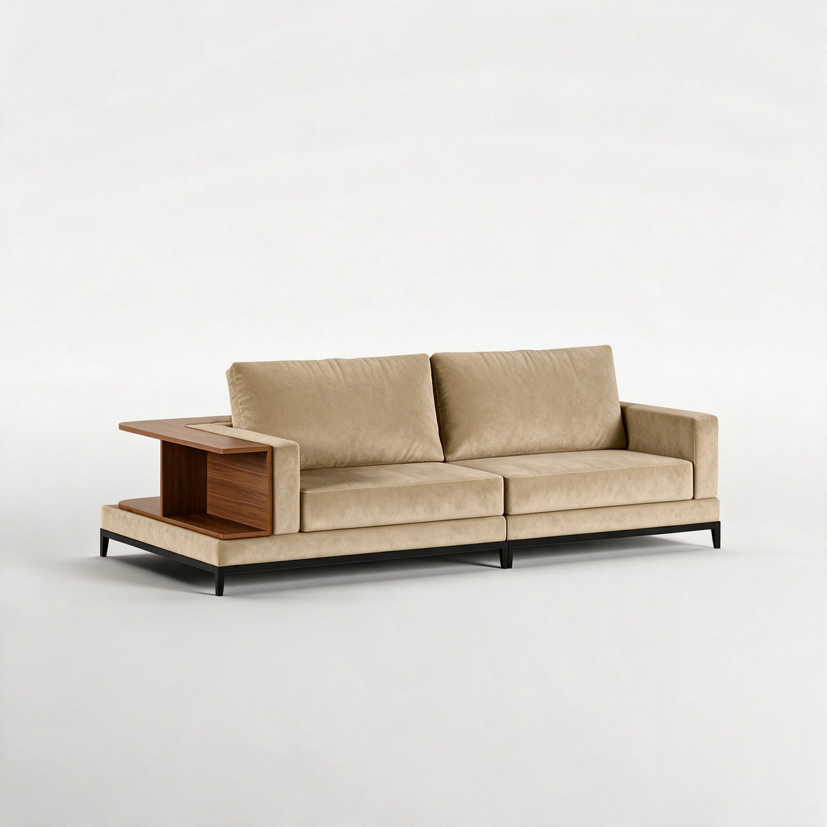 NOOK (Madeira Nogueira · Preto Mate · Aqua Gold)