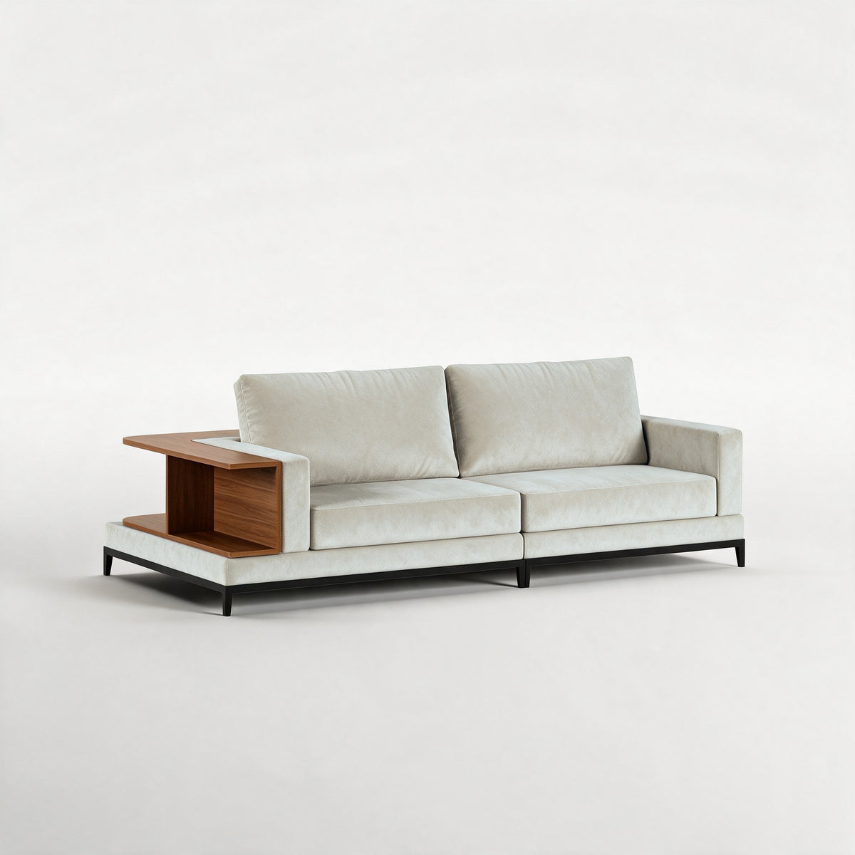 NOOK (Madeira Nogueira · Preto Mate · Aqua Sky)