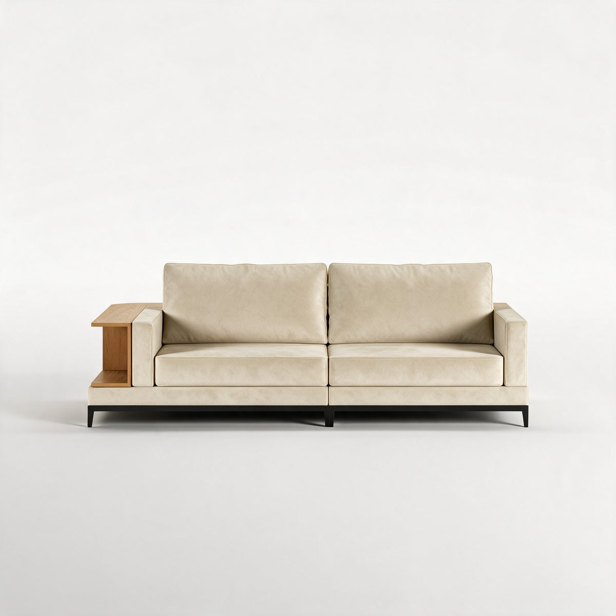 NOOK (Madeira Carvalho · Preto Mate · Aqua Soft)