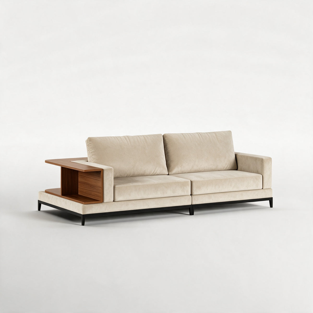 NOOK (Madeira Nogueira · Preto Mate · Aqua Soft)