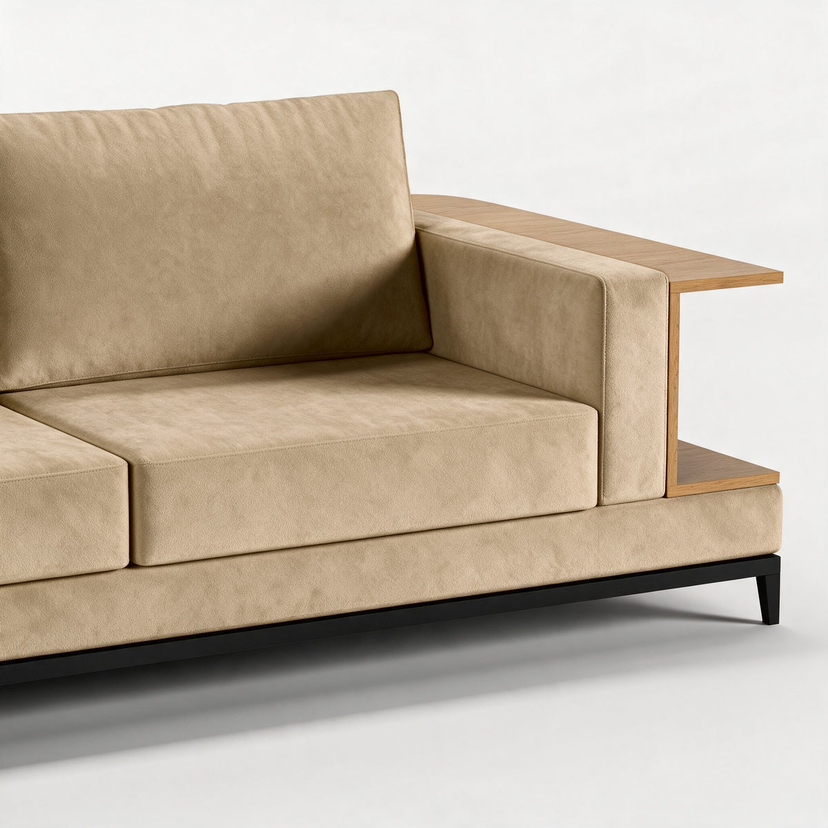 NOOK (Madeira Carvalho · Preto Mate · Aqua Gold)