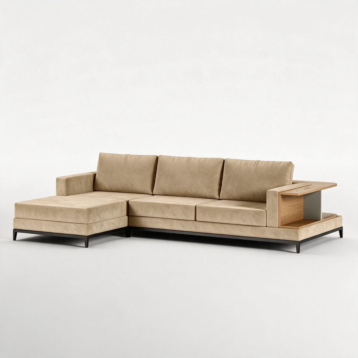 NOOK (Madeira Carvalho · Preto Mate · Aqua Gold)