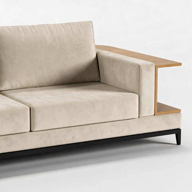 NOOK (Madeira Carvalho · Preto Mate · Aqua Soft)