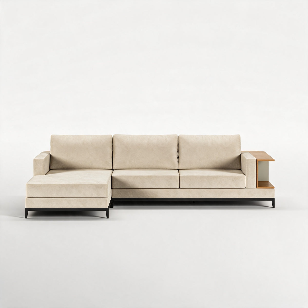 NOOK (Madeira Carvalho · Preto Mate · Aqua Soft)