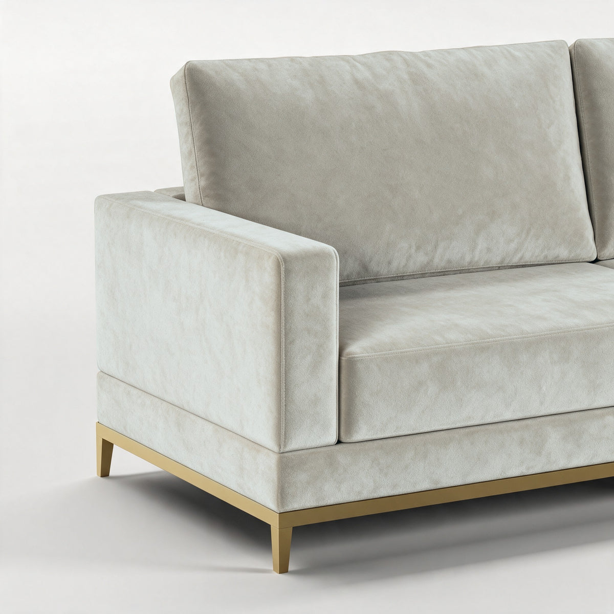 OPPUS (Dourado Escovado Mate · Aqua Sky)