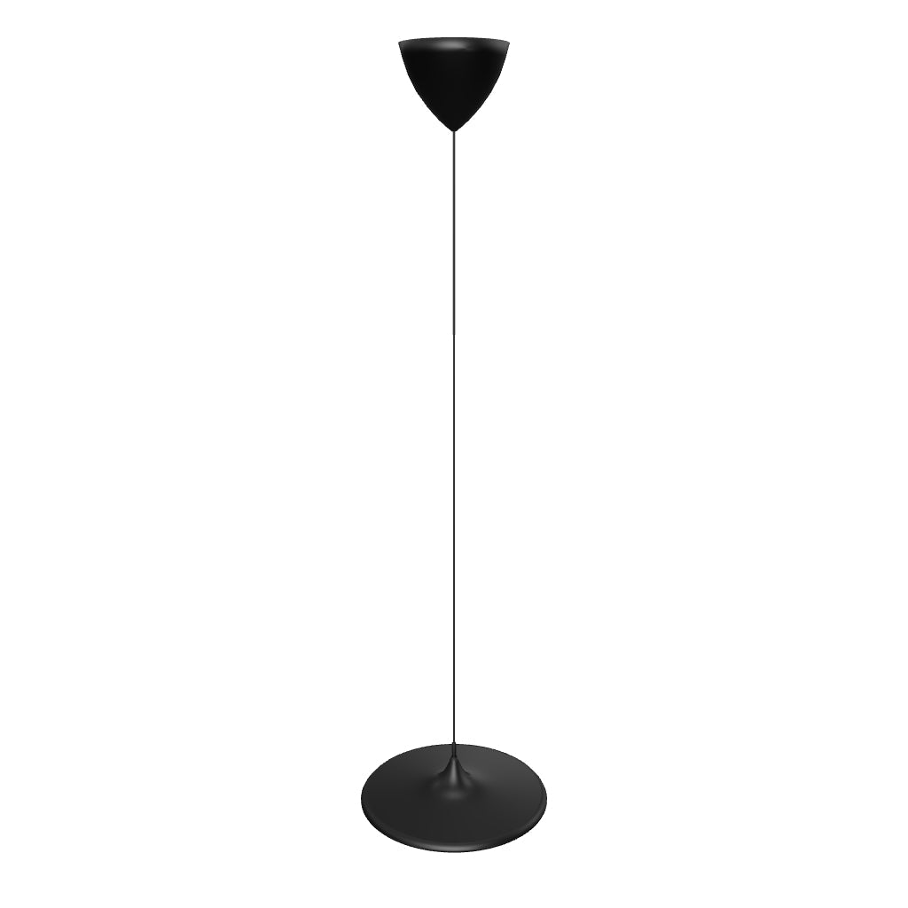 Vista 3D de CÚPULA, Ø 25 cm / Preto