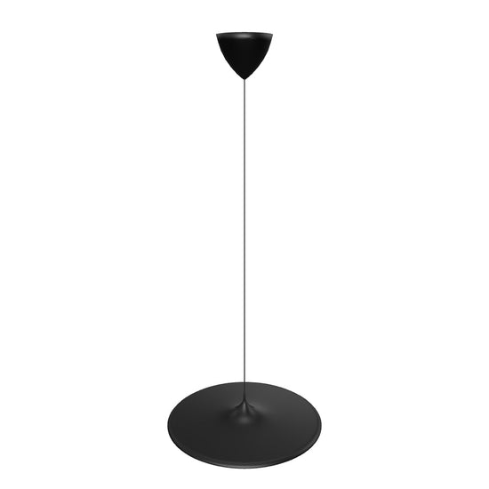 Vista 3D de CÚPULA, Ø 40 cm / Preto