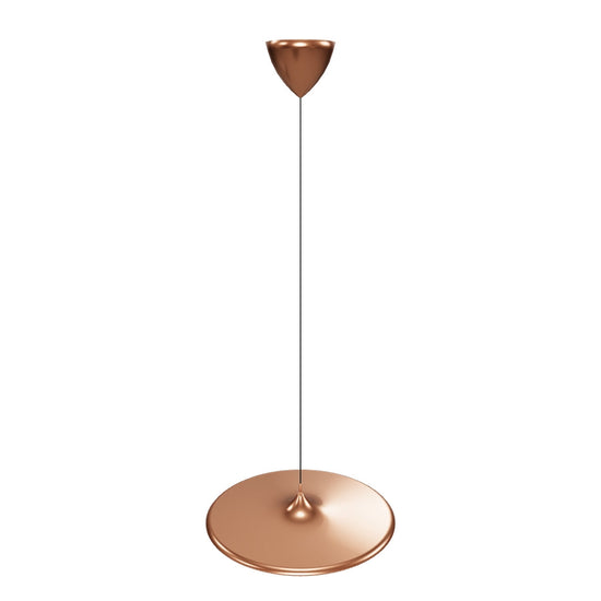 Vista 3D de CÚPULA, Ø 40 cm / Cobre