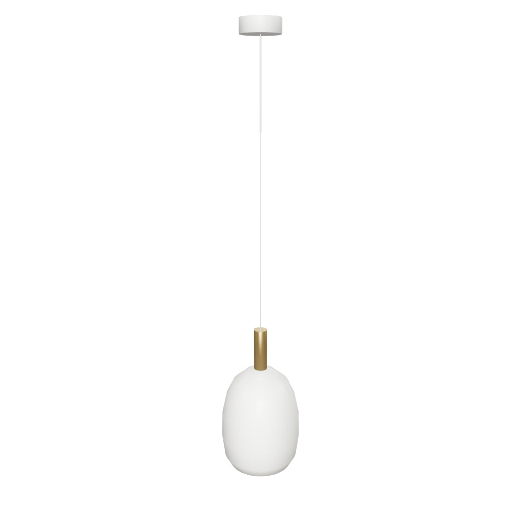Vista 3D de ÓRBE, Ø 23 · A 43 cm