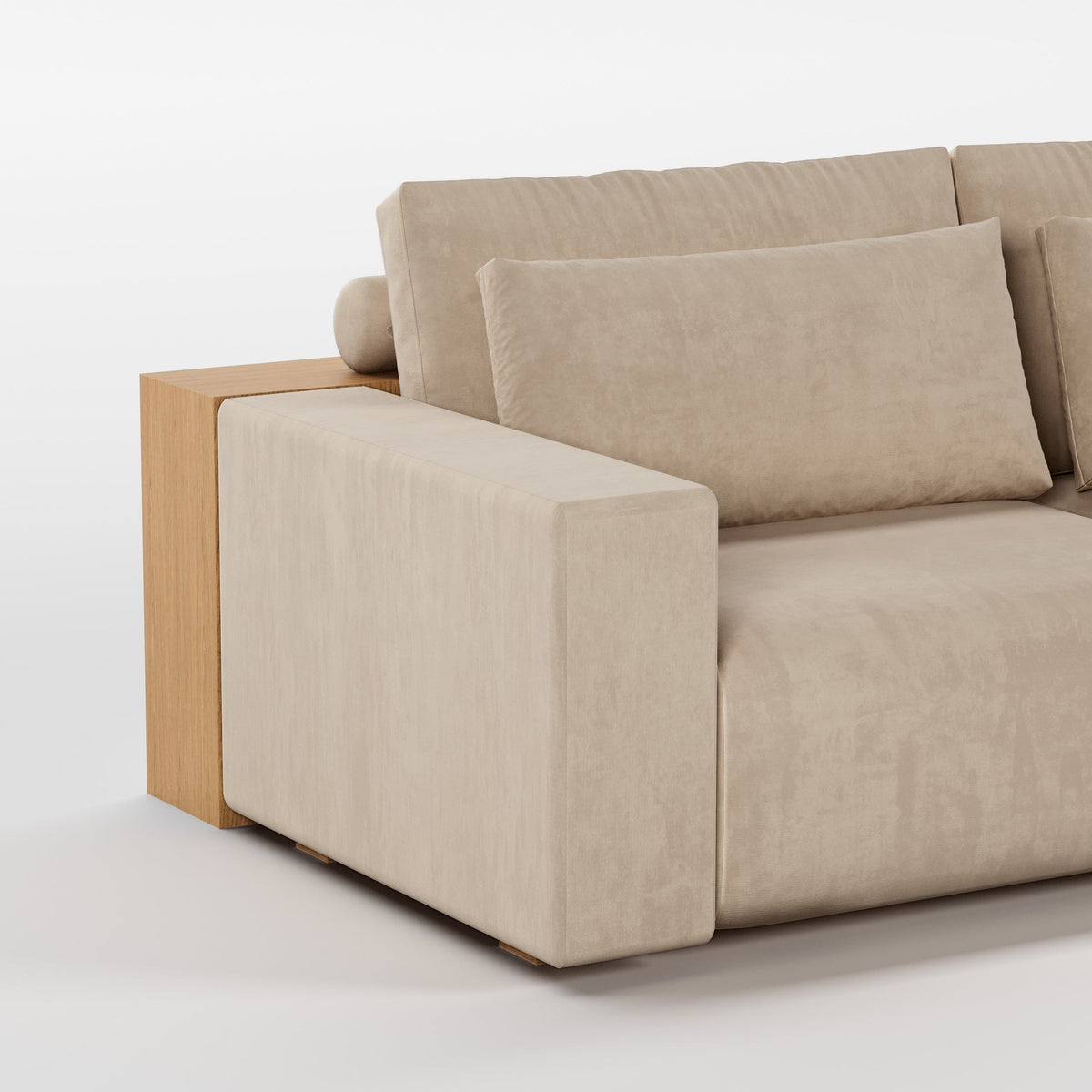 MADDOX (Madeira Carvalho · Velvet Sand)