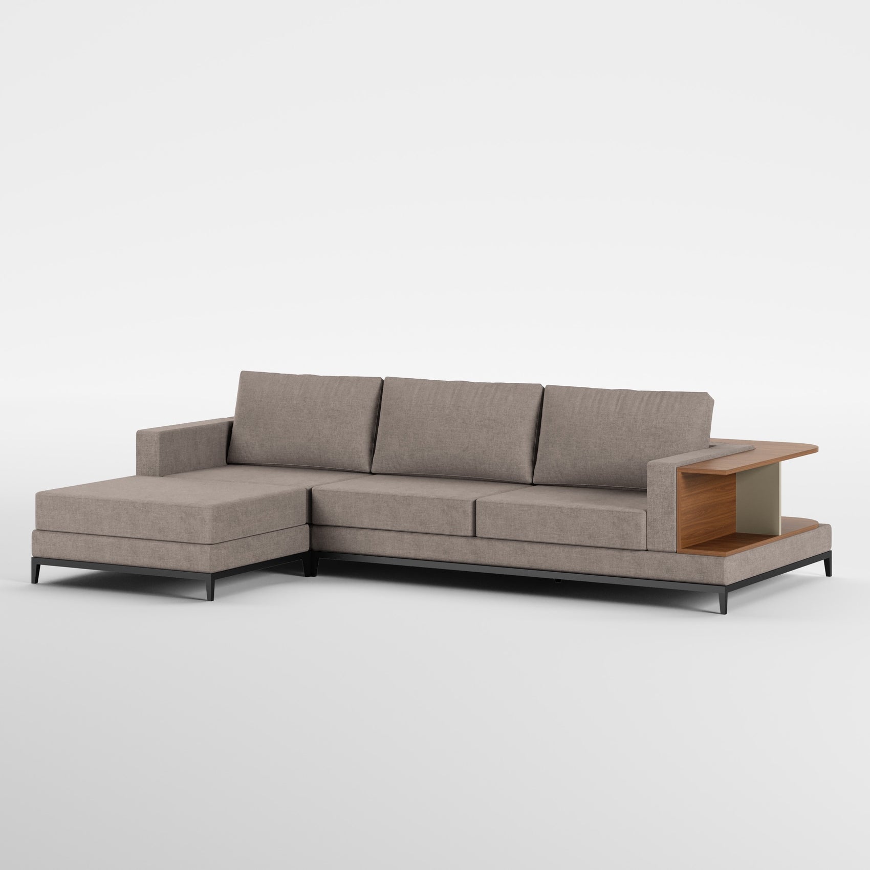 NOOK (Madeira Nogueira · Preto Mate · Ambar)