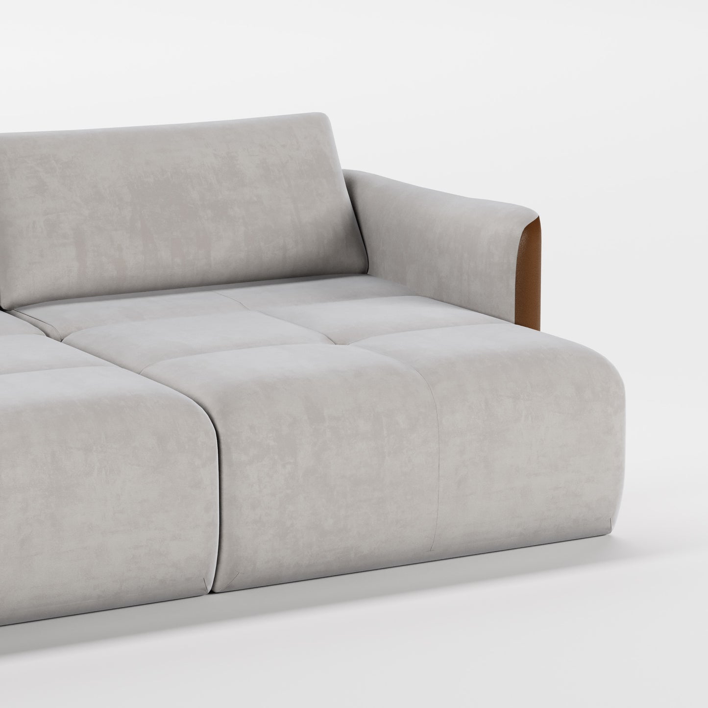 HUG (Velvet Light Gray)