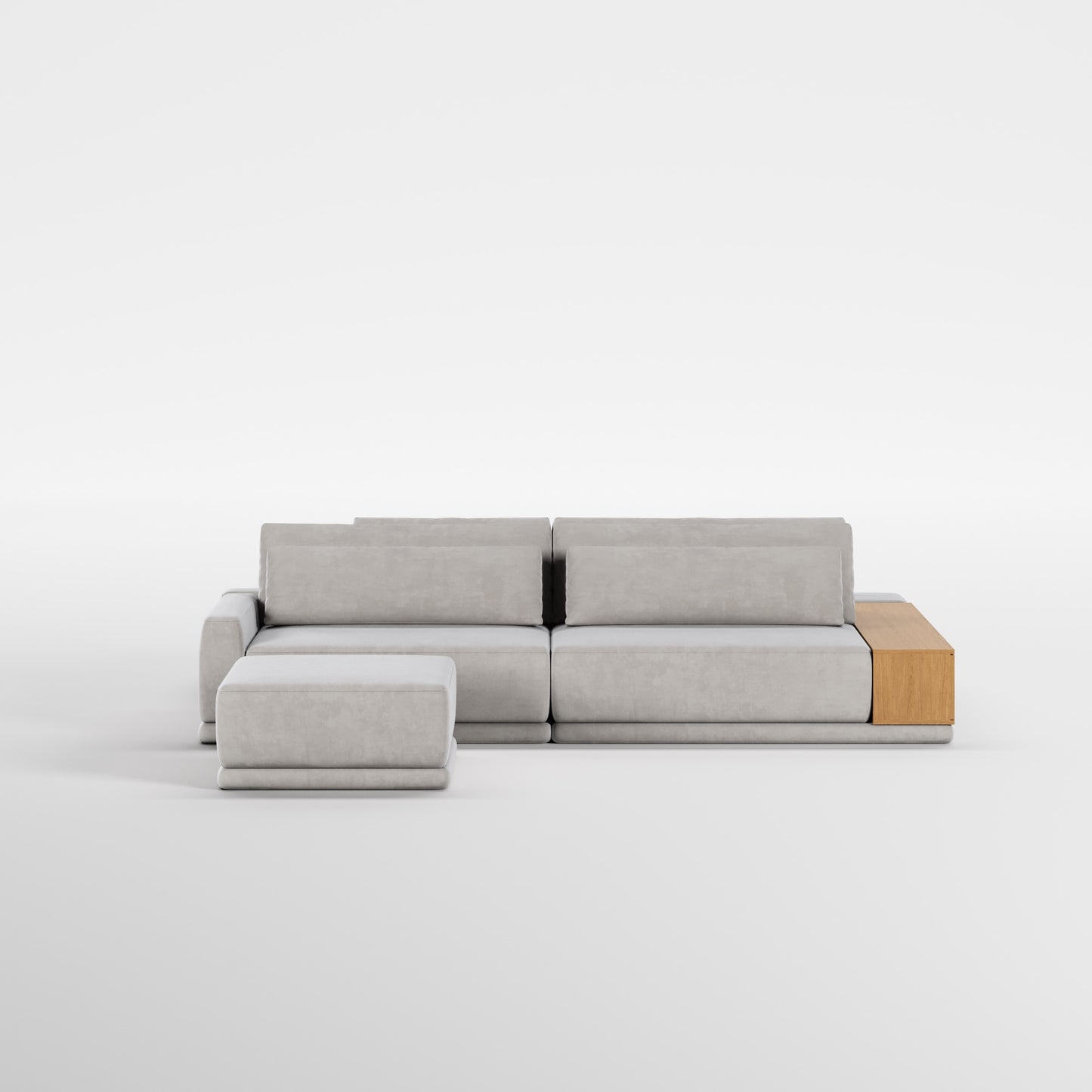 ISLET (Madeira Carvalho · Velvet Light Gray)