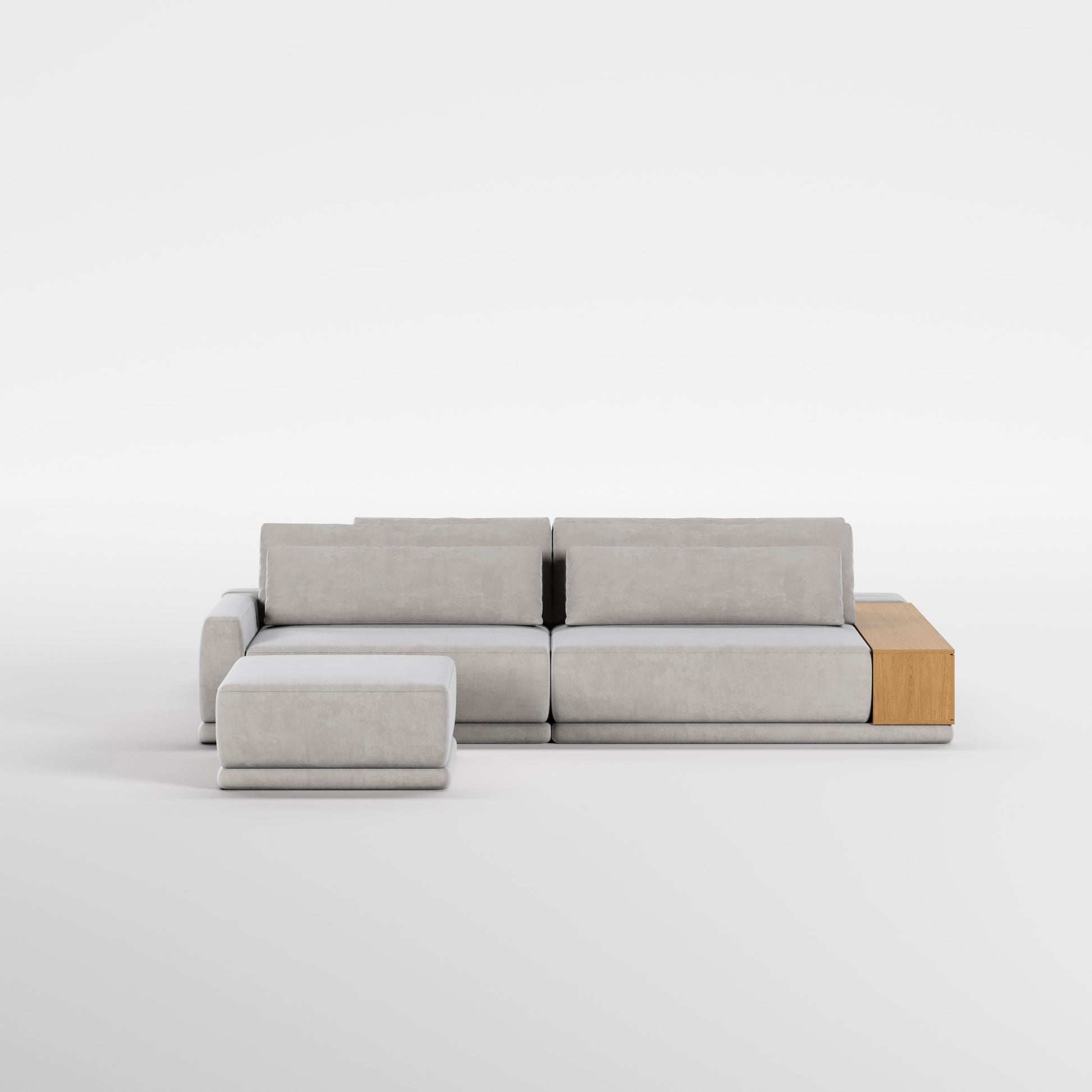 ISLET (Madeira Carvalho · Velvet Light Gray)