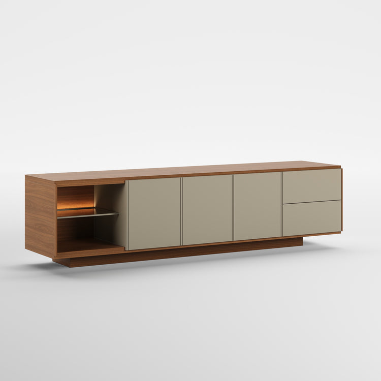 HORIZON WOOD (Lacado Duna · Madeira Nogueira)