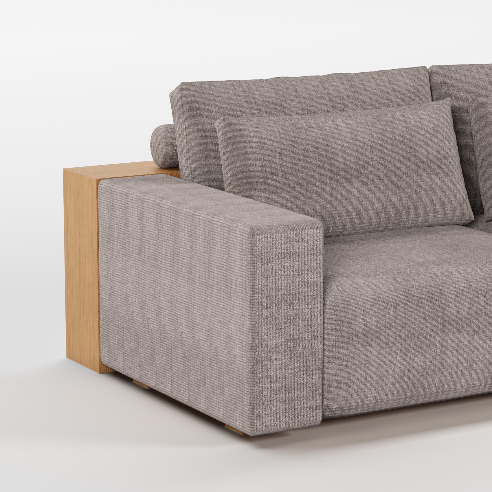 MADDOX (Madeira Carvalho · Taupe)