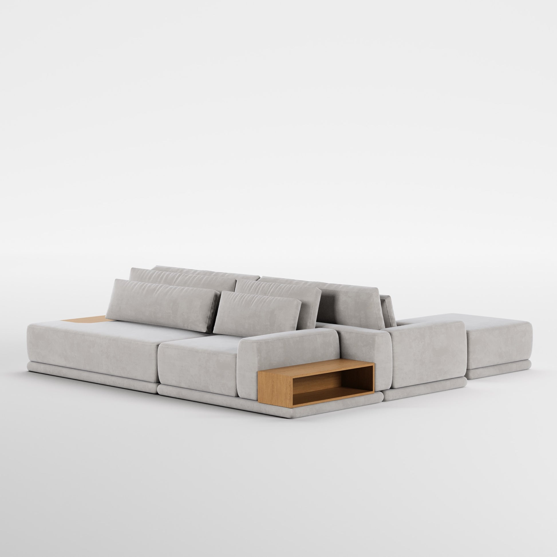 ISLET (Madeira Carvalho · Velvet Light Gray)