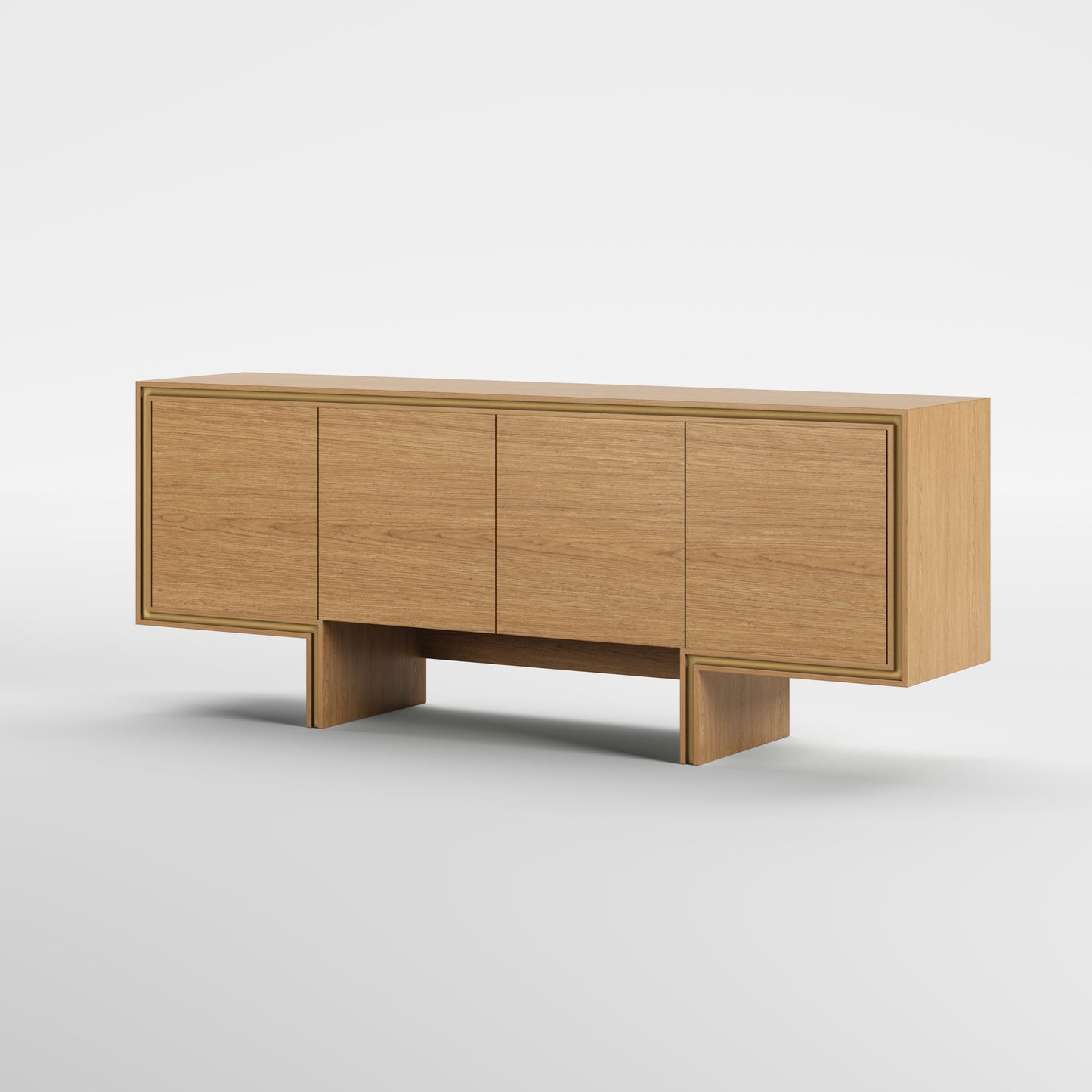 URBAN WOOD (Madeira Carvalho · Dourado Escovado Mate)