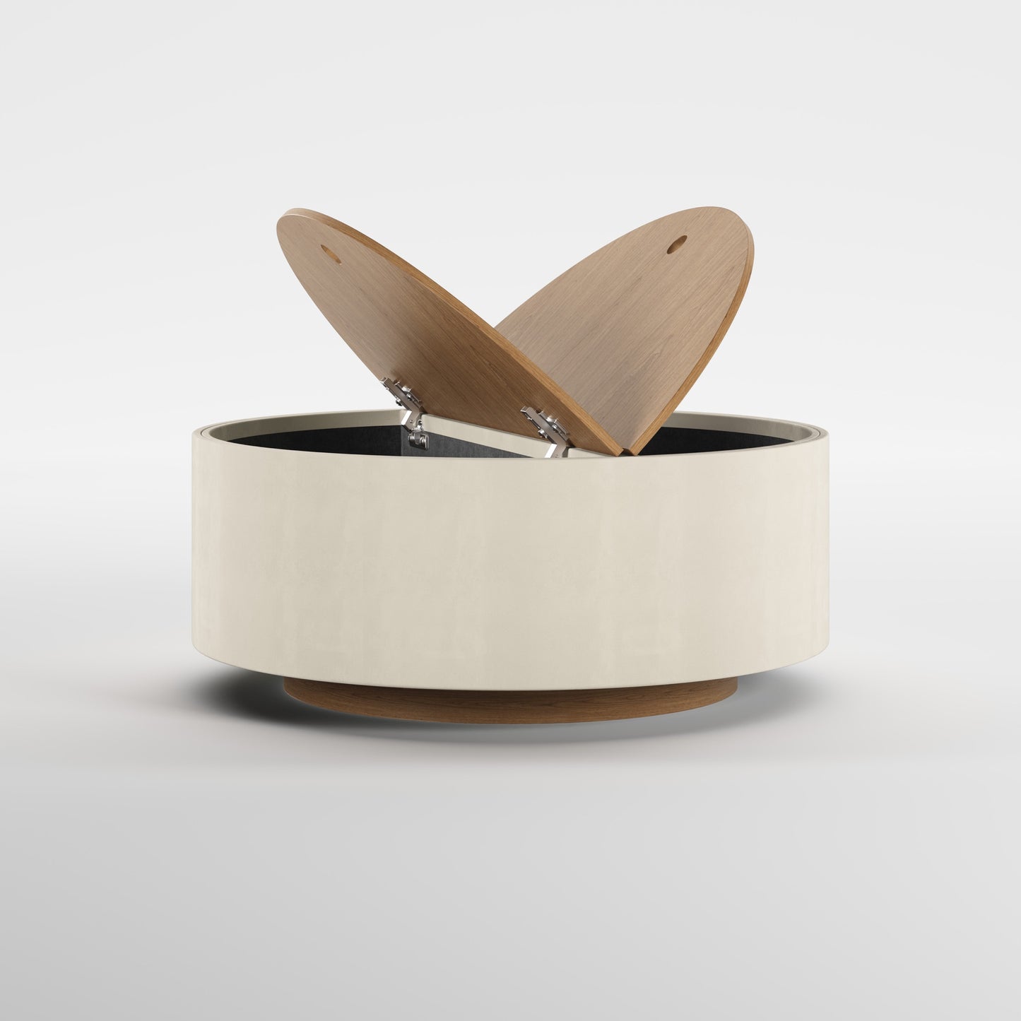 ALBBA (Madeira Carvalho · Velvet Off White)