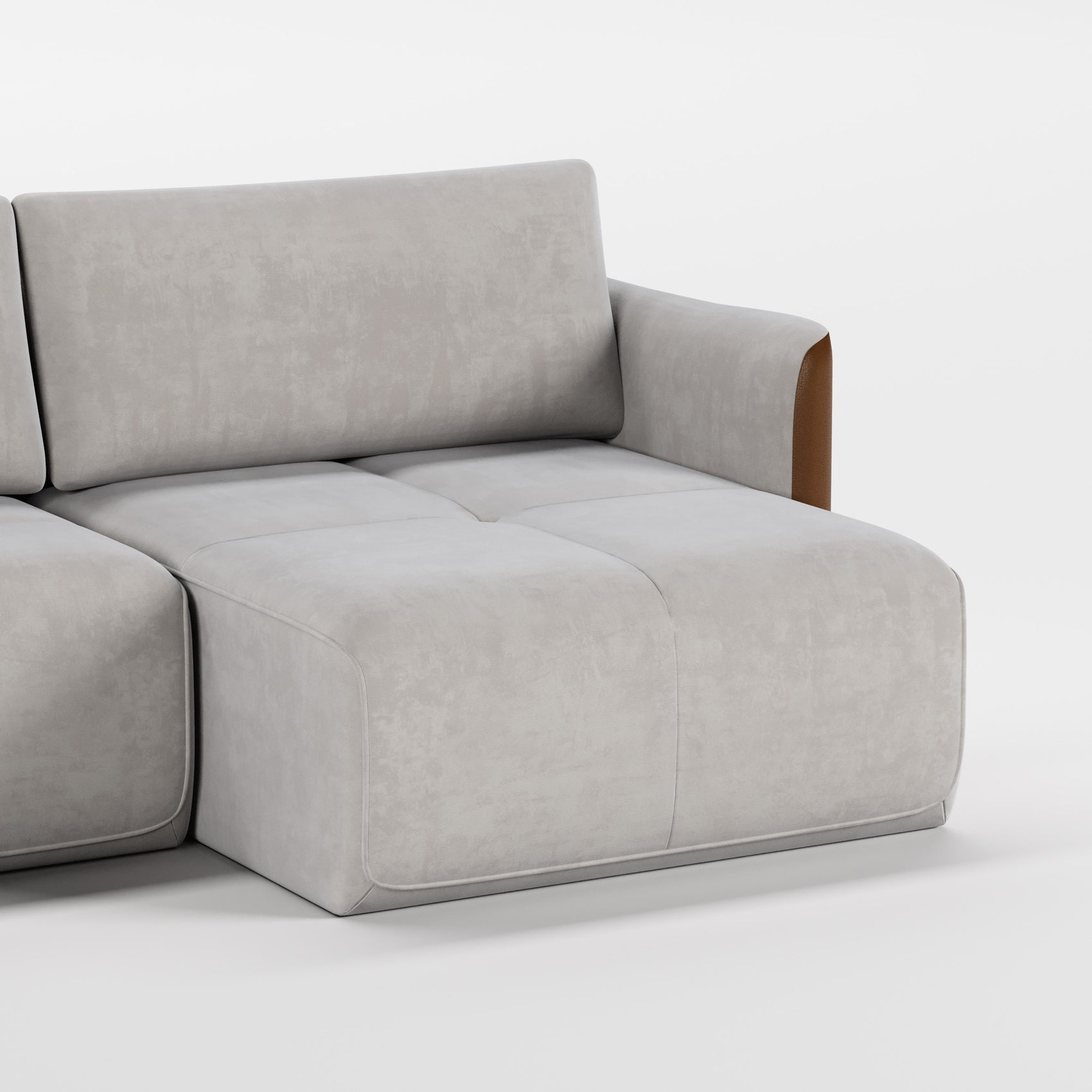 HUG (Velvet Light Gray)