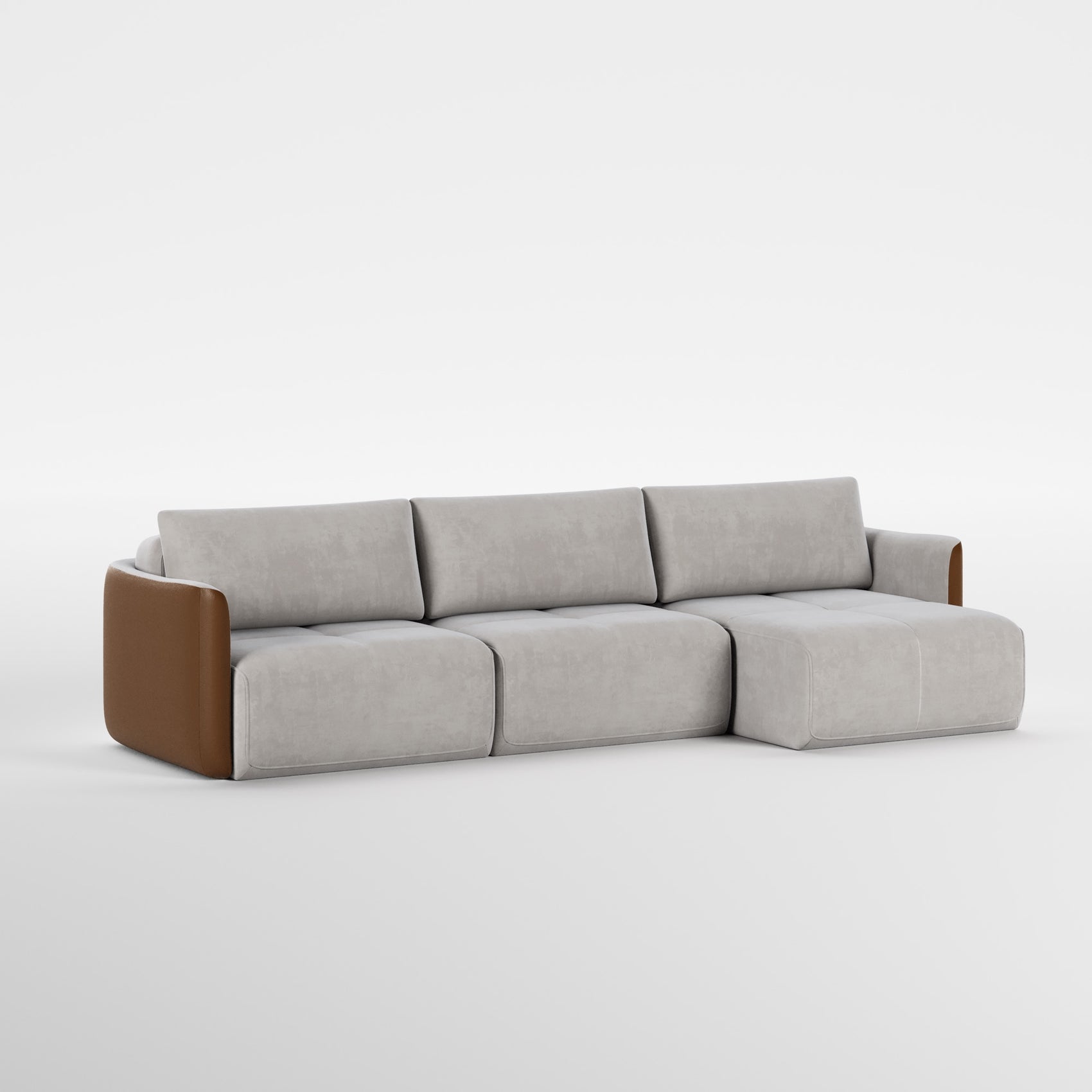 HUG (Velvet Light Gray)
