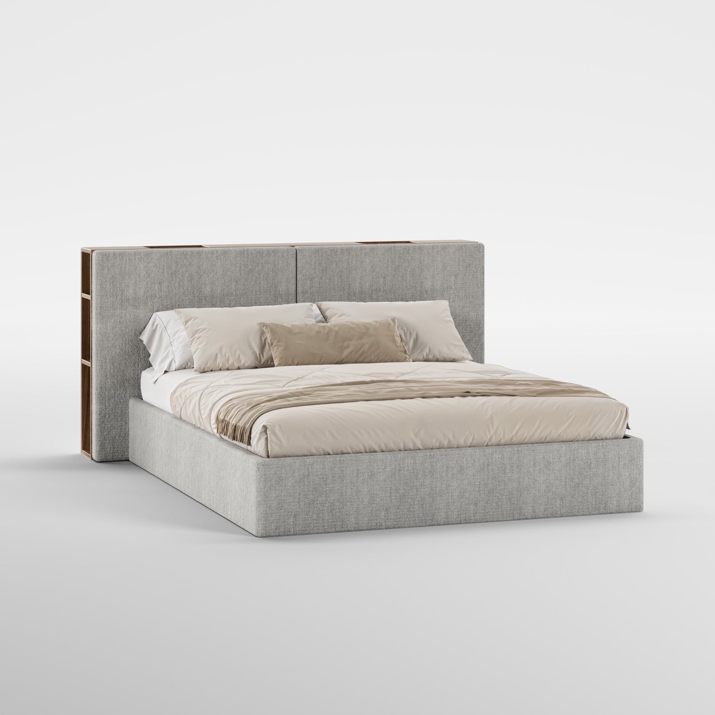FRAME SOMMIER (Madeira Eucalipto Fumado · Sand)