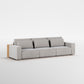 MADDOX (Madeira Carvalho · Velvet Light Gray)