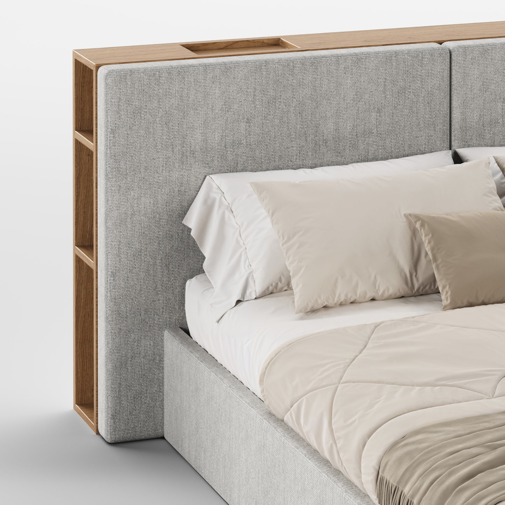 FRAME SOMMIER (Madeira Carvalho · Sand)
