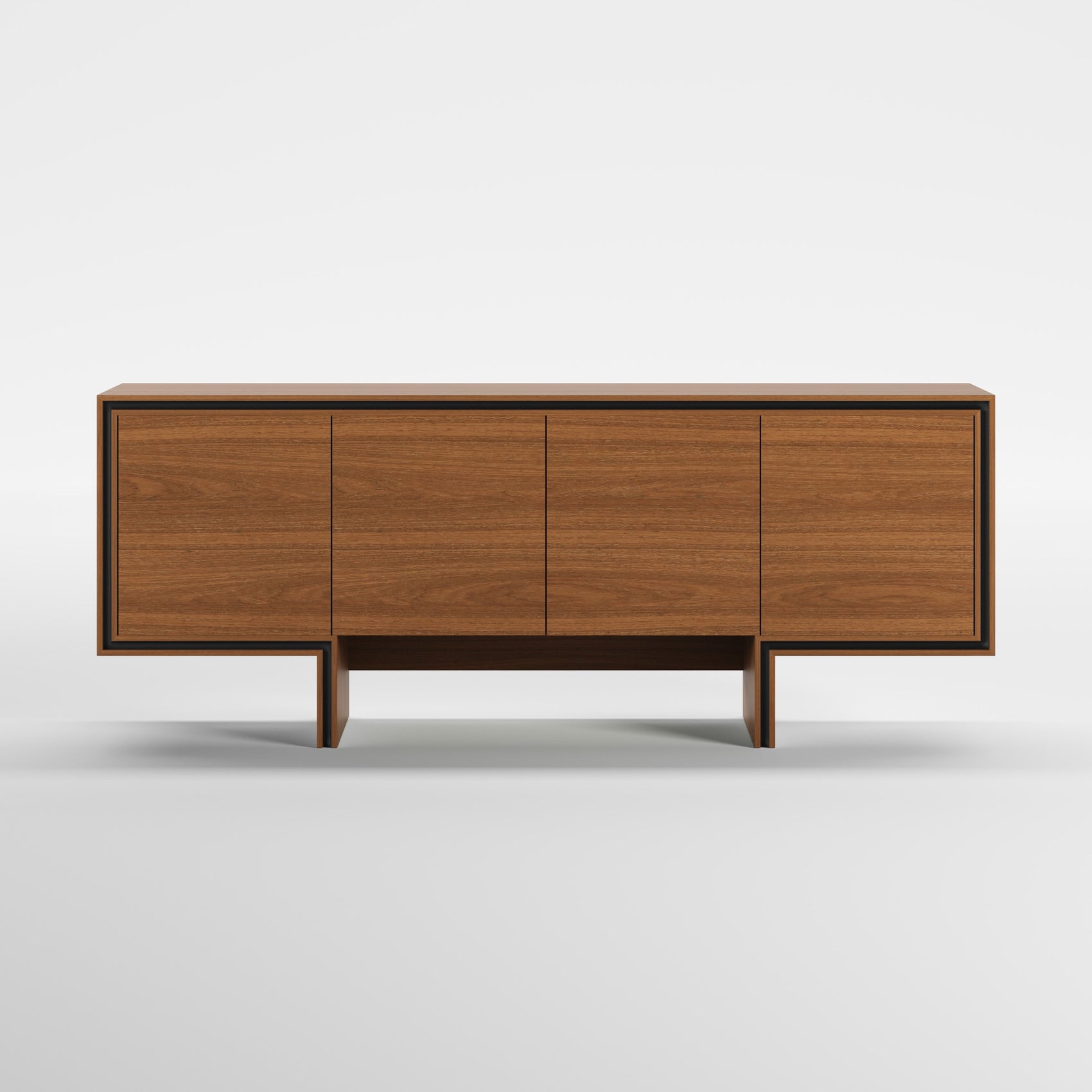 URBAN WOOD (Madeira Nogueira · Preto Mate)