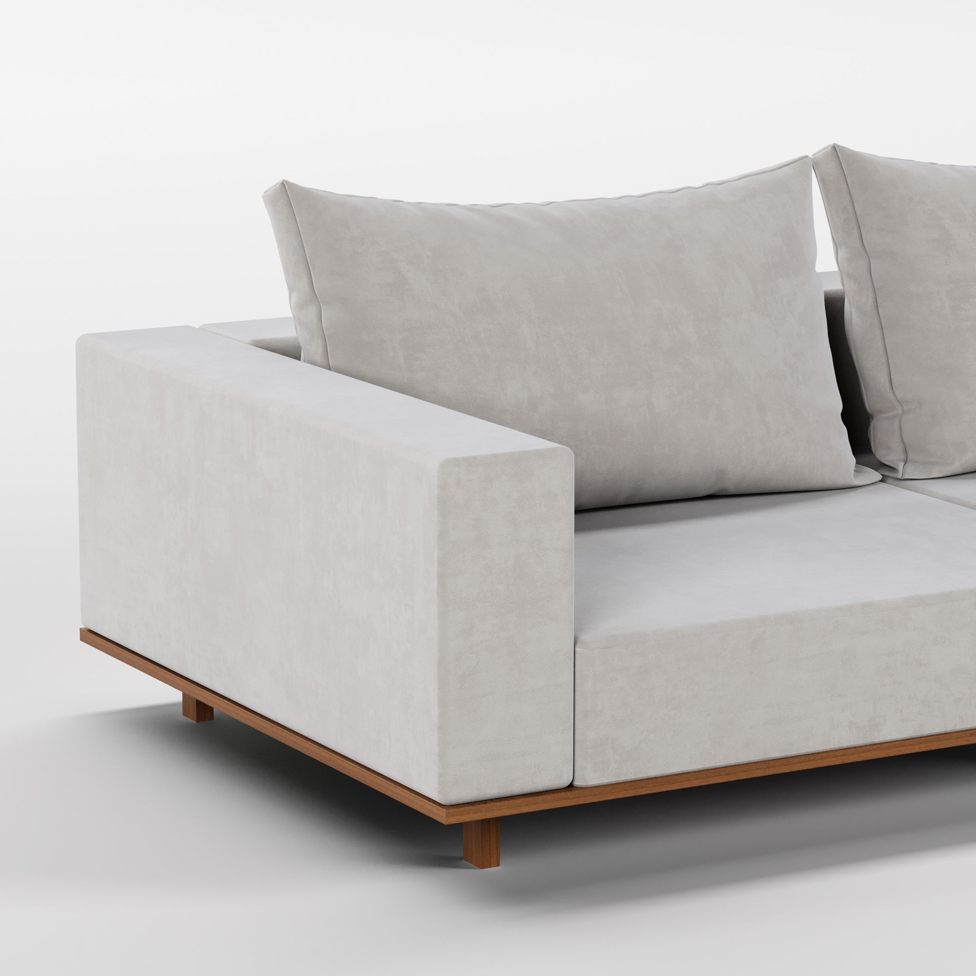 ESCAPE (Madeira Nogueira · Velvet Light Gray)